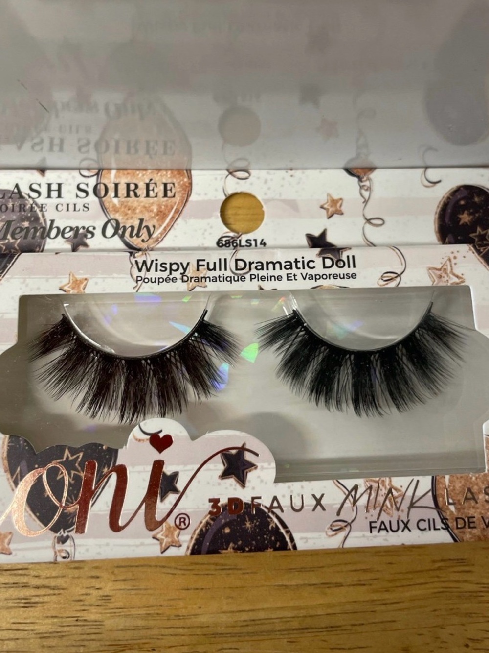 Members Only Wispy Full Dramatic Doll Lashes - Black